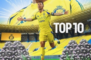 C罗70球并列沙特联历史射手榜第9 联赛官推盛赞：GOAT