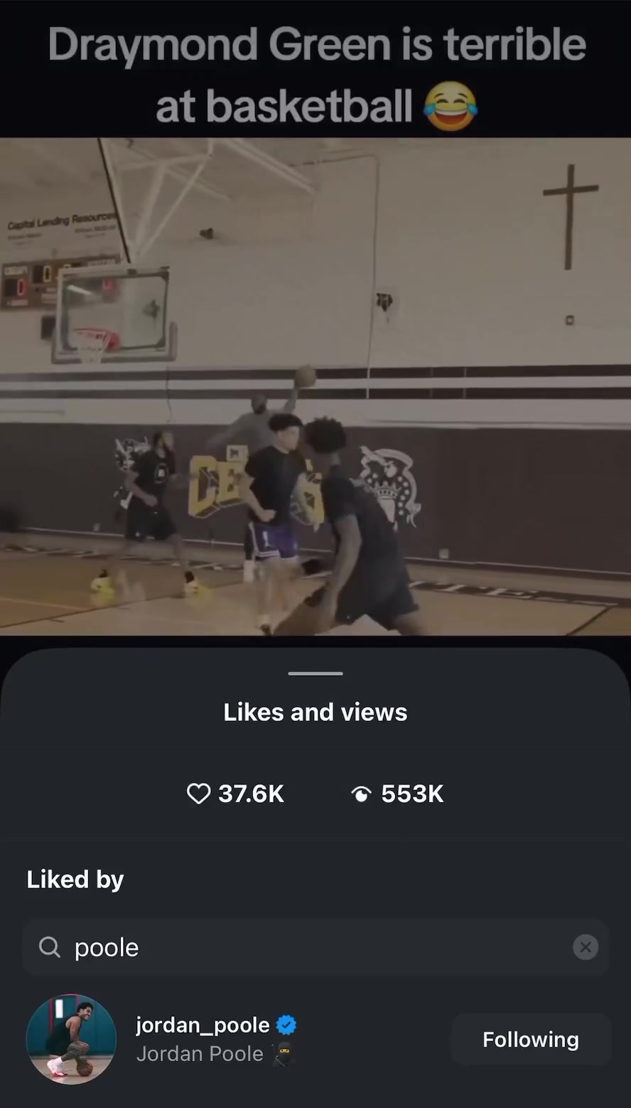 星空体育足球直播-难以释怀！美媒晒追梦打野球各种打铁和三不沾 普尔点赞